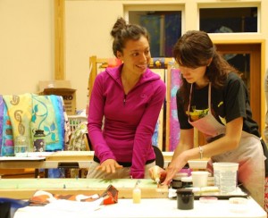 Students Working-7 Kristen Gilje workshop students
