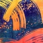 Kristen Gilje, Celebration Banners, 4 banners 16 ft x 45 in.each, 2004