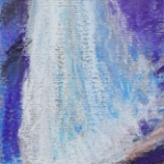 Â©2013 Kristen Gilje, Zion\'s Waterfall wc sketch